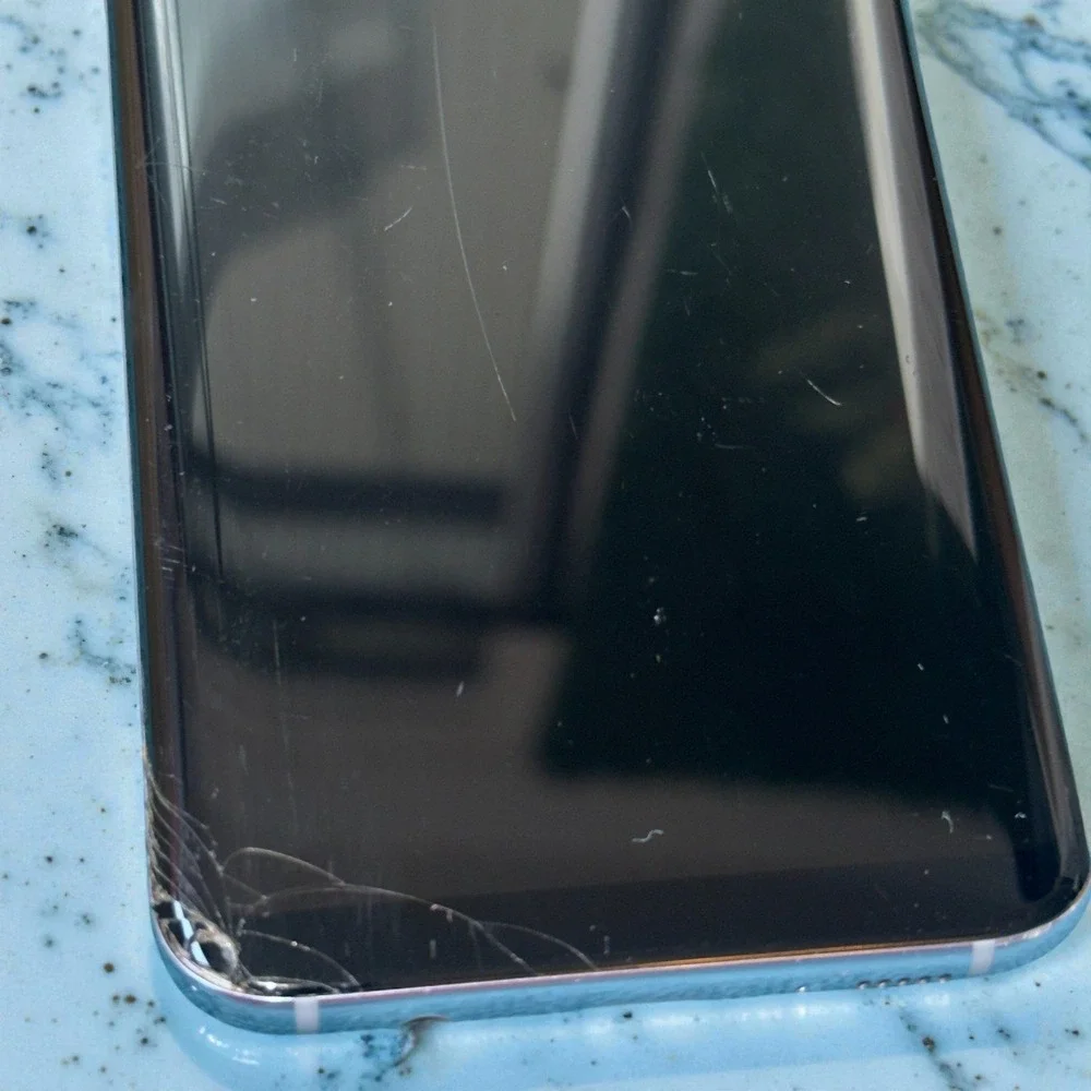 For Parts Repair - Samsung Galaxy S8 Plus Gray Unlocked Smartphone